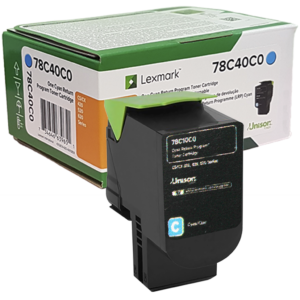 Toner Lexmark Azul 78C40C0