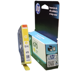 Cartucho HP 670 Amarillo