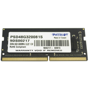 Memoria Patriot 8GB DDR4 3200MHz 1.2v