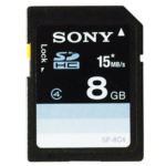 Memoria Sony SDHC 8GB