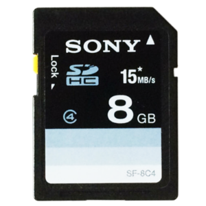 Memoria Sony SDHC 8GB