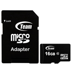 Memoria Team Group Micro SD + Adaptador 16GB